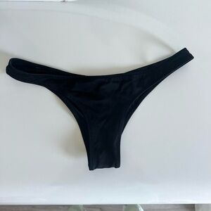 Victoria's Secret Itsy Black Bikini Bottom